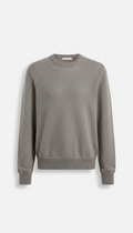 Urban greige cashmere crewneck